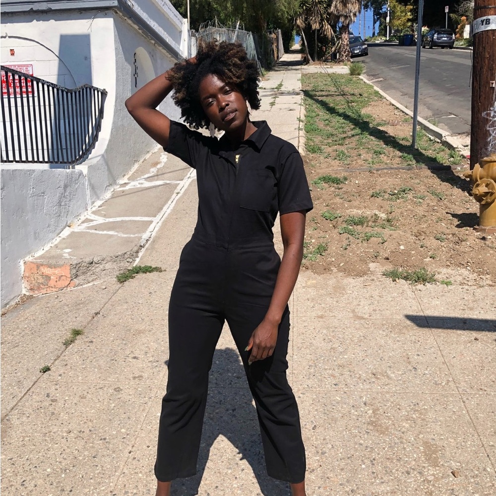 NooWorks jumpsuit in mustard